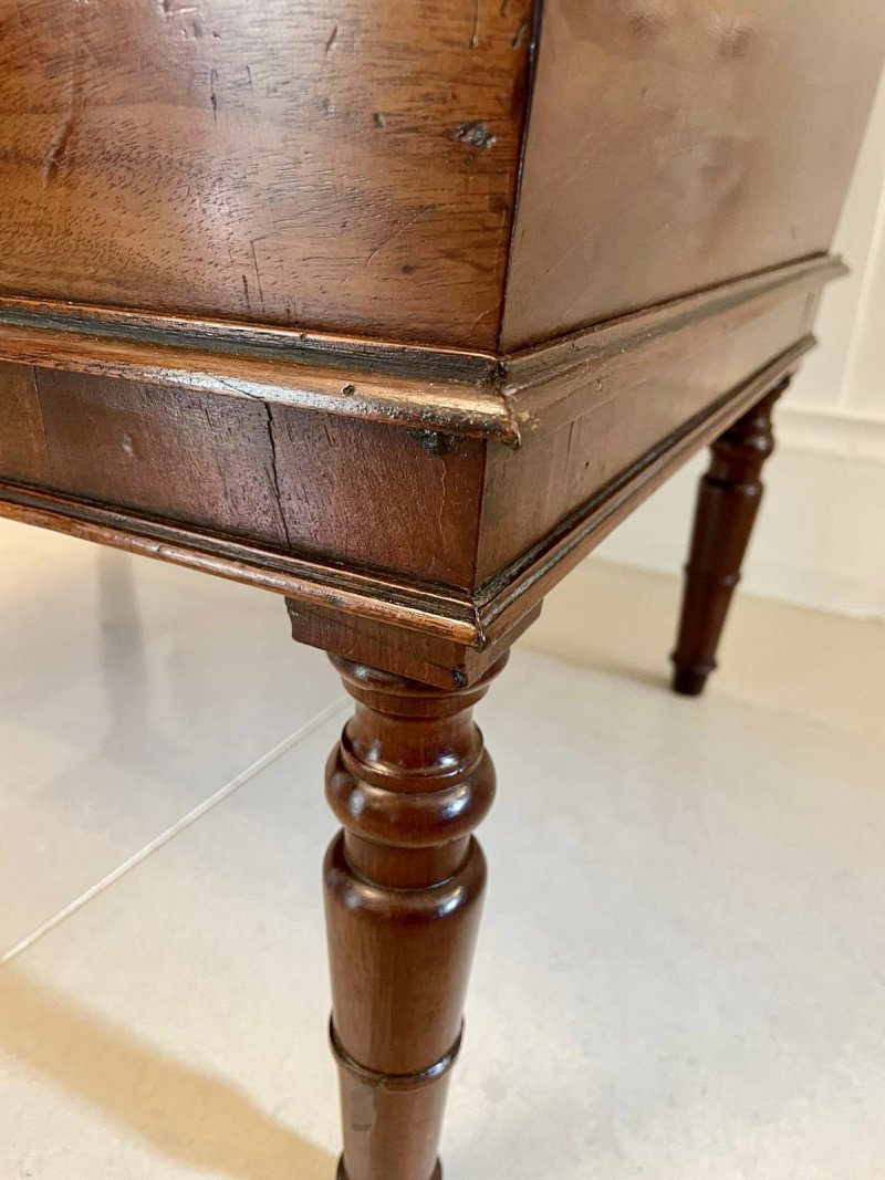 Large George III Antique Mahogany Cellarette/Wine Cooler - Image 18